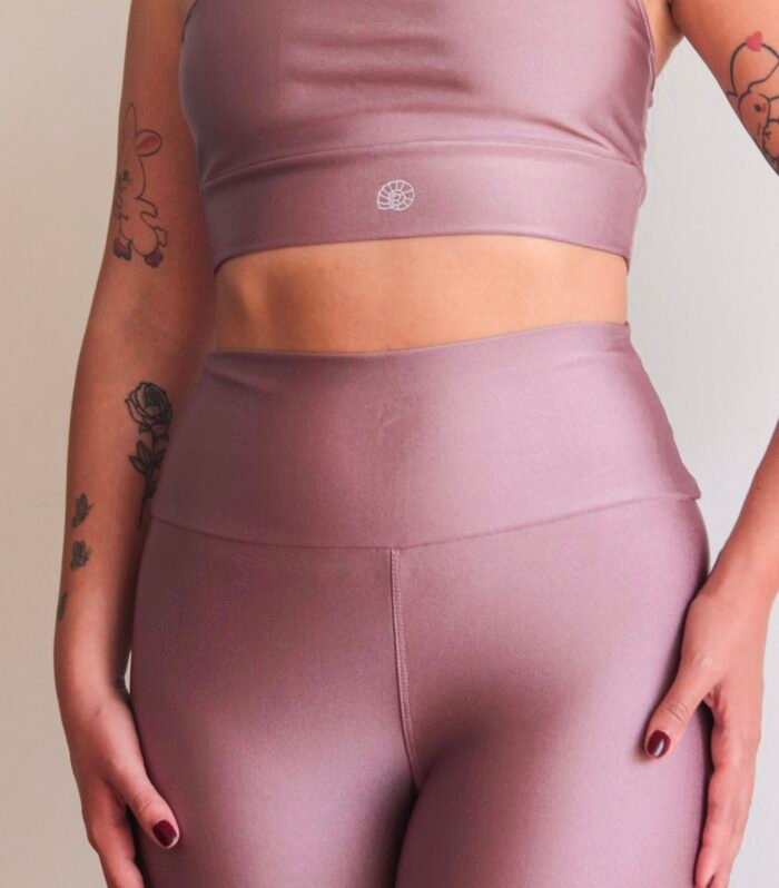 Conjunto Faixa com Calça Rosa Mawe